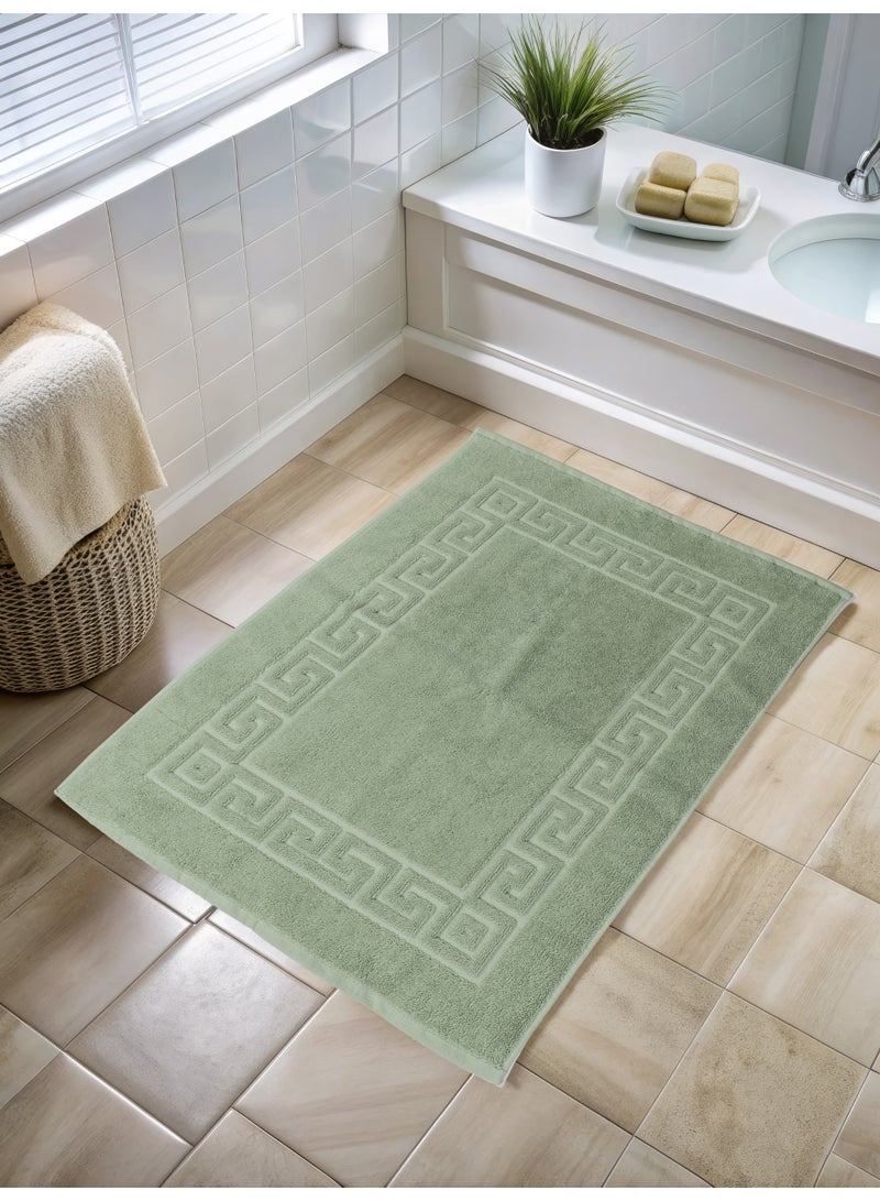 دواسه حمام شكل فيرزتشي من تيكو تكس مقاس 50*70 لون فسدقي خامه قطن 100%